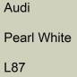 Preview: Audi, Pearl White, L87.